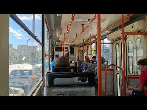 Видео: Трамвай 6 Т6А2Sf 2043+2044