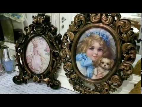 Видео: Декор с помощью акрила или битума.. Рамка.. Выбор за вами.