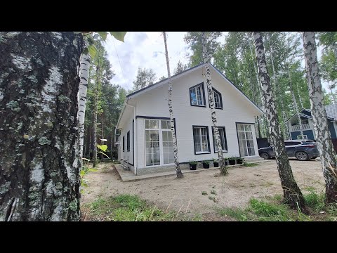 Видео: Обзор дома у леса в посёлке Боровский. Тюменский район