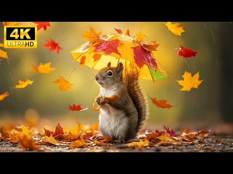 Видео: Спокойные детёныши животных 4K | Умиротворяющие виды природы под тихие звуки фортепиано