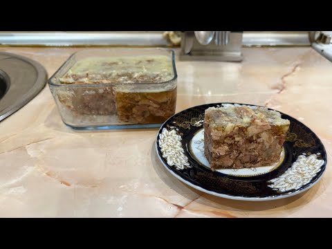 Видео: ХОЛОДЕЦ и ДЖИЗ подробный рецепт. Секреты идеального студня и жареной баранины 🐏