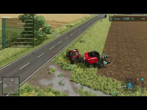 Видео: Farming Simulator 22 ЧАСТЬ 27\УБОРКА ПШИНИЦЫ\\ТЮКОВАНИЕ СОЛОМЫ С ПШИНИЦЫ\\