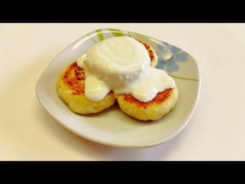 Видео: Сырники из творога. Нежные и вкусные.