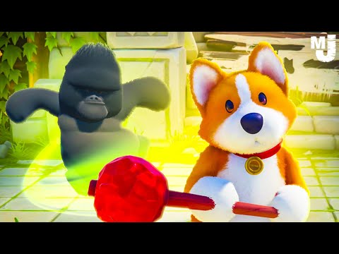 Видео: УГАРАЕМ в Party Animals 😺 ЗАСОСАЛО В ЧЕРНУЮ ДЫРУ, ЮЛЯ БОМБИТ