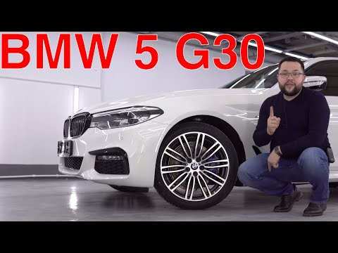 Видео: BMW 5 G30 с чего начинается BMW? Замер разгона 540i, обзор, тест-драйв и опции