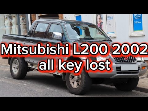 Видео: Mitsubishi L200 2002 все ключи потеряны. All key lost Xhorse abrites
