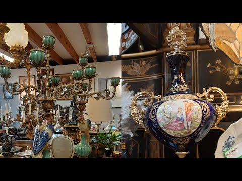 Видео: Едем в антикварный магазин в Herent. Часть 2