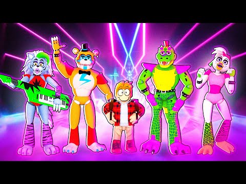 Видео: Меня УСЫНОВИЛА СЕМЬЯ ФНАФ в Роблокс! АНИМАТРОНИКИ Roblox FNAF