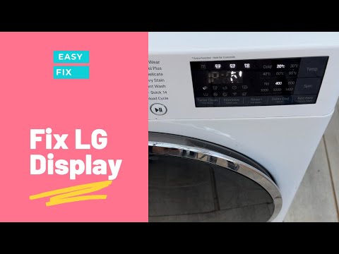 Видео: Ремонт дисплея стиральной машины LG