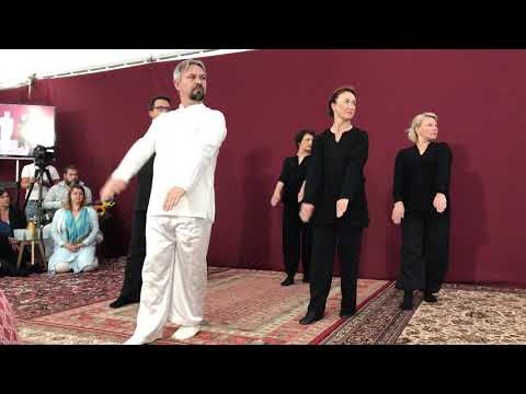 Видео: Гурджиевские движения. Обязательный 5 «Длительность нот». Выступление во Франции