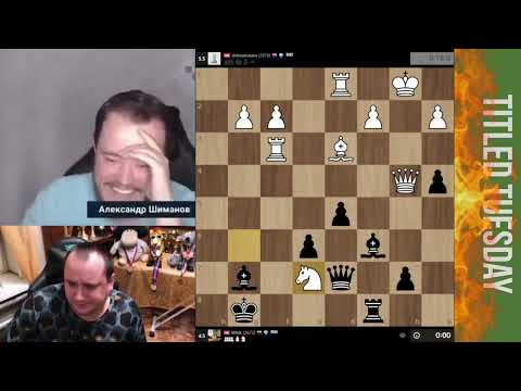 Видео: ХИТРЫЙ ВИТИК! ЧЕ ДЕЛАТЬ? // GM АЛЕКСАНДР ШИМАНОВ vs FM ВЯЧЕСЛАВ ВИТИК