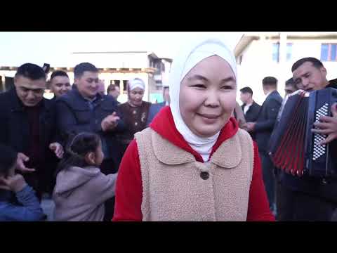 Видео: Бекжан менен Нускайым Бата той