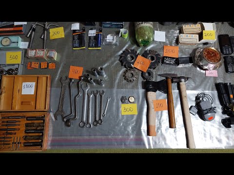Видео: Барахолка інструменти, іграшки, электроника 