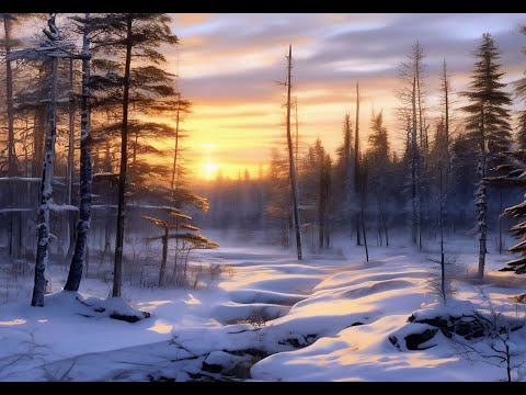 Видео: 🔝 ХуДоЖнИкИ | Зимний лес | Картина маслом | Художник Александр Григорьев