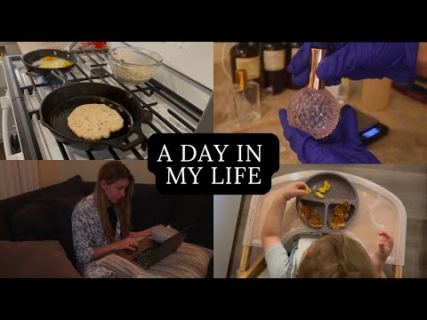 Видео: Случайный день из моей жизни как SAHM и владельца бизнеса: приготовление блинов и парфюмерия | So...