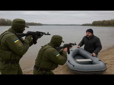 Видео: Невдала спроба втечі через Лиман на човні до ПМР