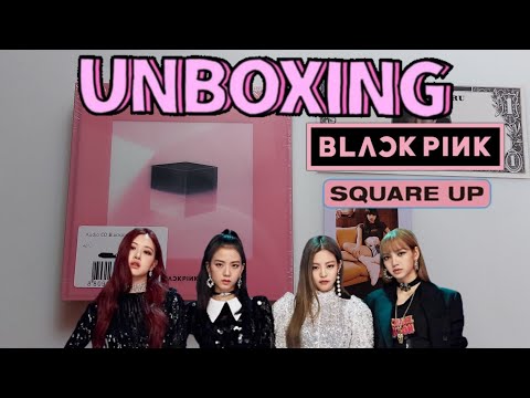 Видео: распаковка альбома BLACKPINK SQUARE UP pink ver 💘 /  BLACKPINK Square up album UNBOXING pink ver 💘