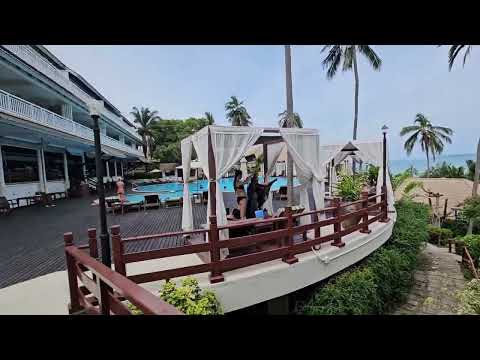 Видео: Cape Panwa Hotel Phuket зеленая территория  красивейший пляж ,пальмы  и белоснежный  песко #пляж#тай