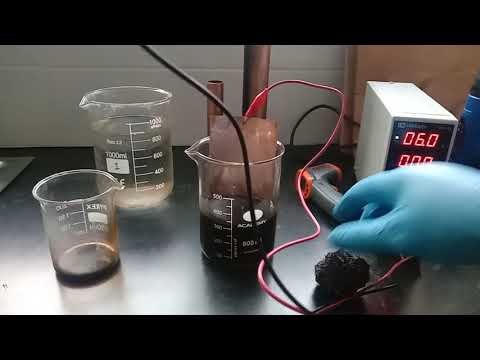 Видео: Платиновый катализатор для каталитической горелки на основе мочалки из нержавейки.