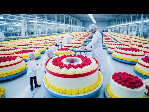 Видео: ВЫ ЗНАЕТЕ, КАК МИЛЛИОНЫ ТОРТОВ ПРОИЗВОДЯТ В ЗАВОДЕ? ОТКРОЙТЕ ДЛЯ СЕБЯ ВЕСЬ ПРОЦЕСС