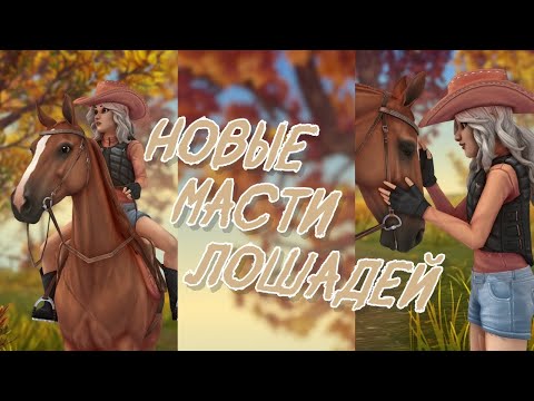 Видео: Новые масти | Покупка Американской верховой | Star Stable