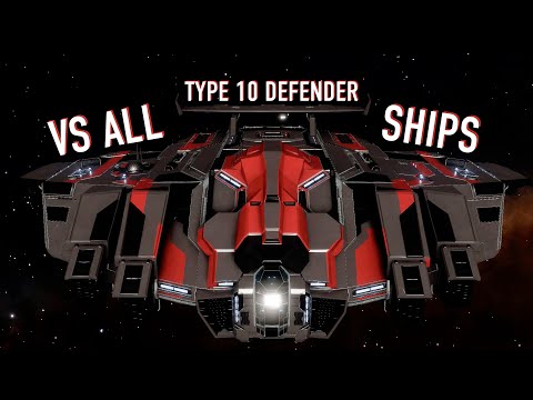 Видео: ЭЛИТНЫЙ ОБЗОР TYPE 10 DEFENDER ПРОТИВ ВСЕХ КОРАБЛЕЙ В ПВП ГОРБАТЫЙ УЖАС