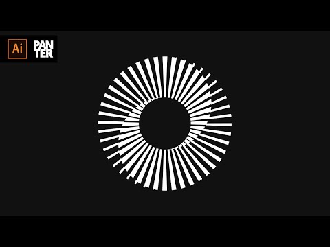 Видео: Как создать спиральную скананимацию | Adobe Illustrator