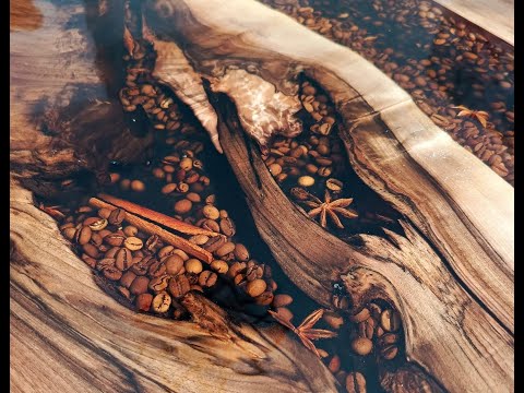 Видео: Сoffee in epoxy resin DIY / Кофе в эпоксидной смоле