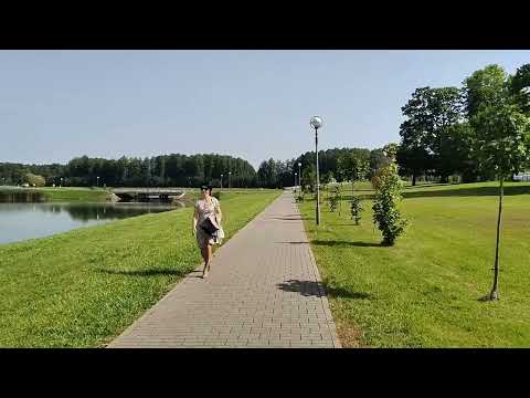 Видео: В конце лета в городе #август Щучин. #Озеро.