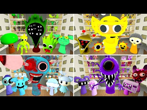 Видео: 👾 ЛИМИНАЛЬНЫЙ ОТЕЛЬ КАКОЙ ЦВЕТ SPRUNKI СИЛЬНЕЕ? СПАРТАНСКИЙ УДАР в Gmod