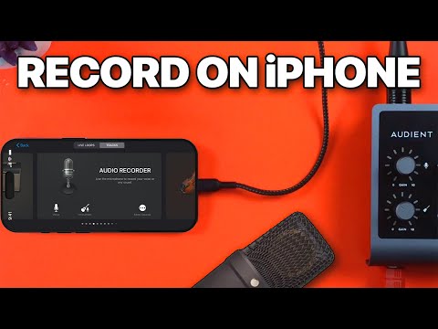 Видео: Как использовать аудиоинтерфейс с iPhone (Руководство по настройке GarageBand)