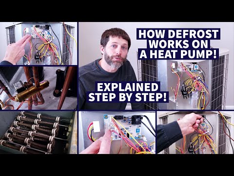 Видео: Как работает размораживание в тепловом насосе! Пошаговое объяснение!