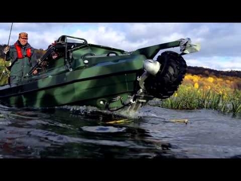 Видео: Sealegs 6.1m D-TUBE, лодка для рыбалки и охоты