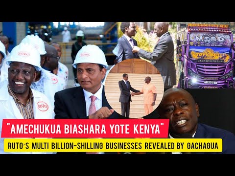 Видео: Многомиллиардный бизнес Руто РАСКРЫТ Гачагуа: «Он захватил все предприятия в Кении»
