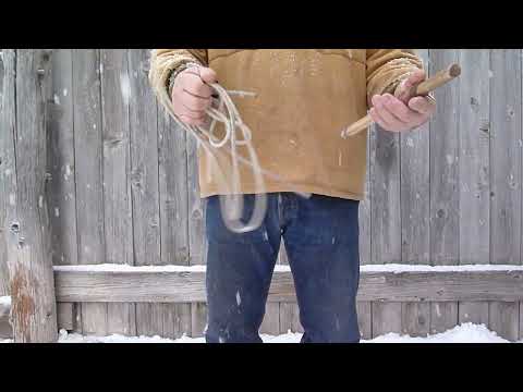 Видео: Нож для охоты, ношу на веревке 2020г.