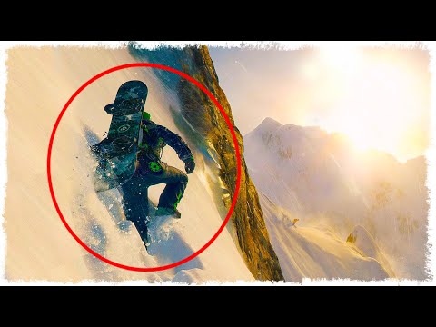 Видео: УПАЛ С ВЕРШИНЫ ГОР... БЕЗУМИЕ В STEEP!!!