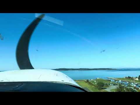 Видео: Взлетаю с Orcas Island