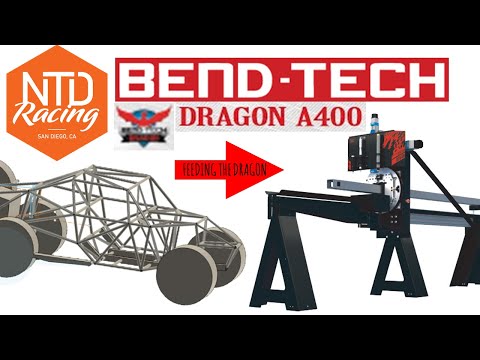 Видео: Bend-Tech Dragon 400 режет трубы для нашего нового гоночного грузовика