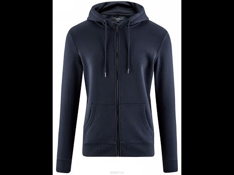 Видео: Мужская толстовка на молнии. Крой на ткани (часть 1)