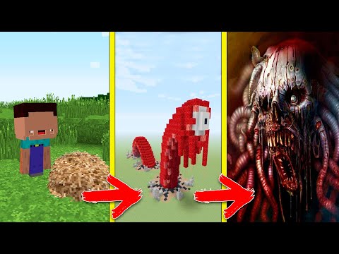 Видео: МУСОРНЫЙ МОНСТР из игры Маленькие Кошмары (Little Nightmares) - страшные истории в МАЙНКРАФТ