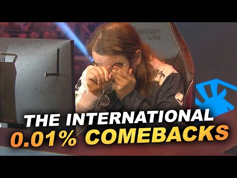 Видео: 0,001% КАМБЕКИ на The International 2022 которые мы не забудим