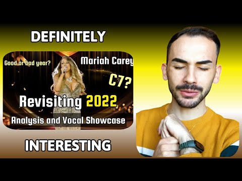 Видео: Мэрайя Кэри — Переосмысление эпохи 2022 года! (Анализ и вокальный показ) | Реакция