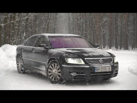 Видео: Volkswagen Phaeton W12. Хм, возможно я бы такой купил.