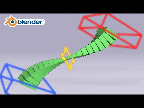 Видео: Самый мощный способ создания гибких костей в Blender