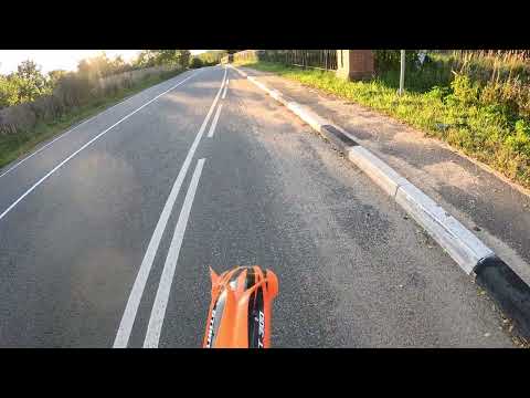 Видео: Разгон до максимальной скорости на эндуро TRX 300 START PR.