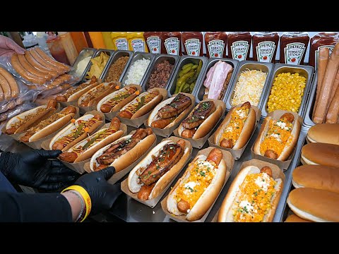 Видео: Известные рэперы также являются постоянными посетителями! Американский хот-дог/Корейская уличная еда