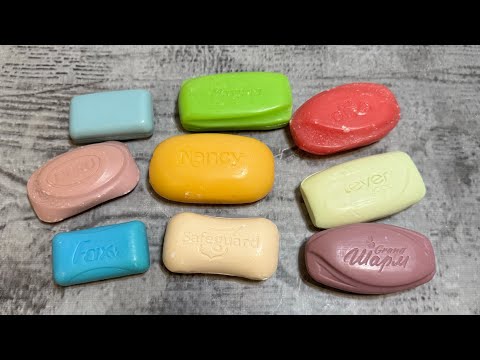 Видео: ASMR Soap / cutting dry soap / резка сухого мыла