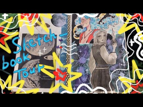 Видео: Обзор на скетчбук! 🫧✨