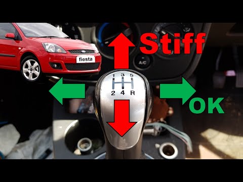 Видео: Ford Fiesta mk6: тугое переключение передач | 💯 ЛУЧШЕЕ руководство по ремонту на YouTube