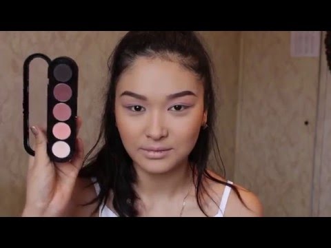 Видео: GWL №9.Make-up for Asian eyes!Видео урок на макияж Эстет!Нежный макияж в розовых тонах.